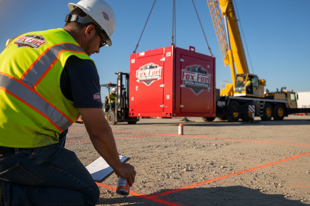 Double wall industrial tank